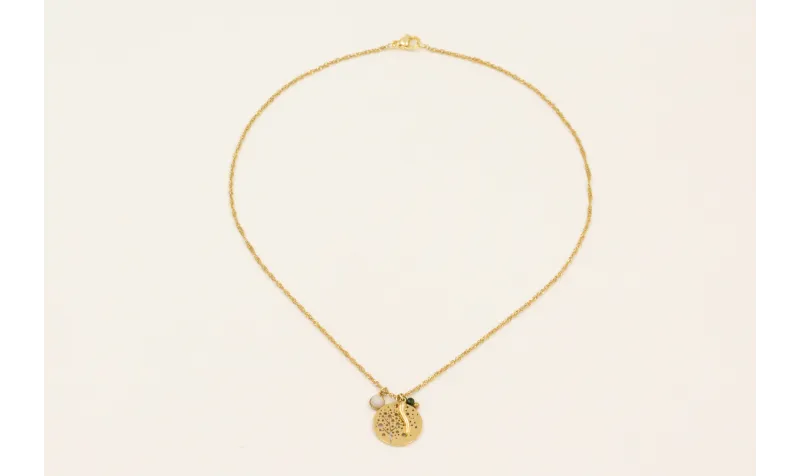 Collar cadena eslabón retorcido acero inoxidable c