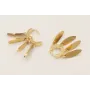 Pendientes acero inoxidable cierre aro con 4 anill