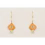 Pendientes acero inoxidable gancho semicerrado con
