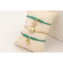Pulsera cadena eslabón cuadrado acero inoxidable c