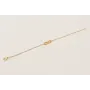 Pulsera cadena eslabón alargado de acero inoxidabl