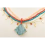 Collar varias vueltas con semipreciosas azules, tu
