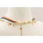 Collar varias vueltas con semipreciosas azules, tu