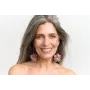 Pendientes eslabón con flores 6 pétalos moldeables