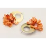 Pendientes gancho sencillo con disco donut lenteju