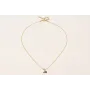 Collar completo ACERO INOXIDABLE bolas con colgant