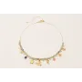 Collar cadena cordón ACERO INOXIDABLE con tubos pi