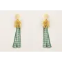Pendientes ACERO INOXIDABLE perno disco, colgante 