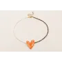 Collar mitad perlas naturales mitad bolas facetada