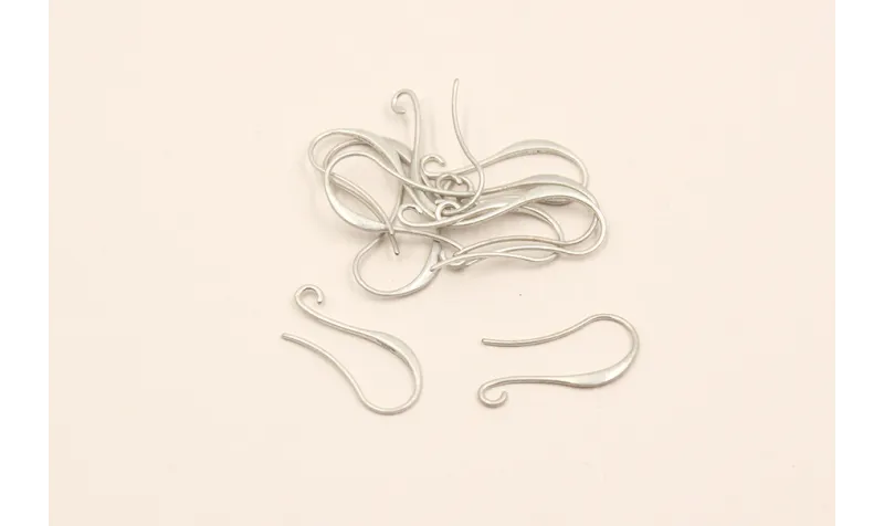 Pendiente plata vieja / Base Pendientes 