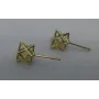 Pendiente Poliedro Dorado / Base Pendientes 