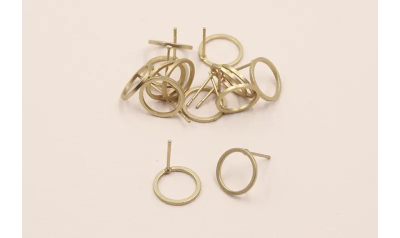 Perno aro 12mm  Oro Mate