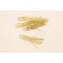 Pendiente Colgante cadena 170*0,5mm Oro Mate / Base Pendientes