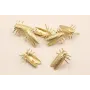 Pendiente Cigarra 24*20*5mm dorado Mate / Base Pendientes 