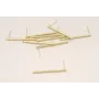 Perno Pivote 35*1,5mm conanilla Dorado Mate / Base Pendientes