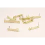 Listón de 20*4mm Dorado Mate / Base Pendientes 
