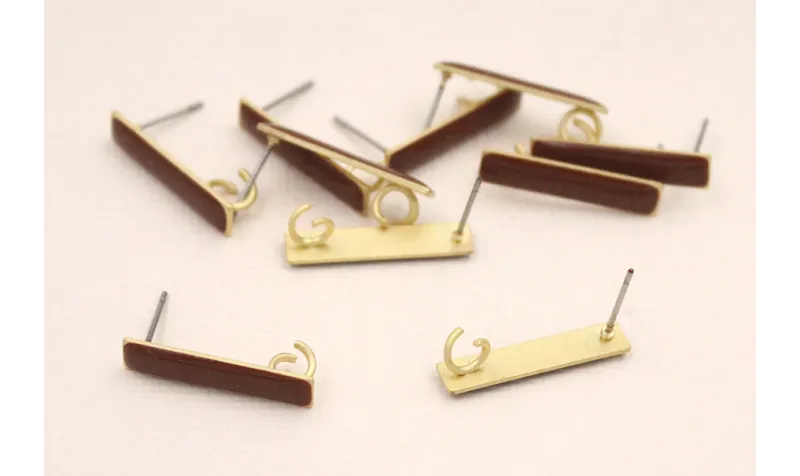 Listón de 20*4mm Esmalte Marrón