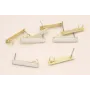 Listón de 20*4mm Esmalte Blanco / Base Pendientes 