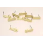 Listón de 15*4mm Dorado Mate / Base Pendientes 