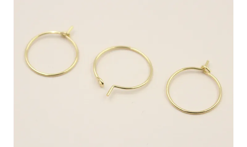 Stainless Steel: Aro Acero de 15mm Oro