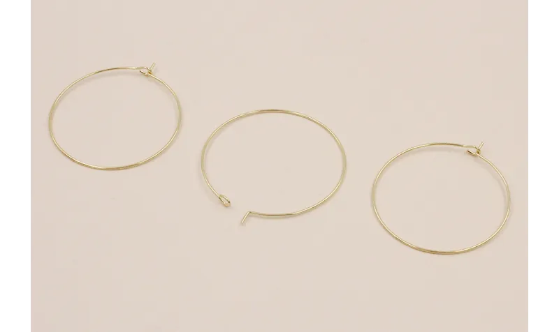 Stainless Steel: Aro Acero de 40mm Oro