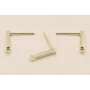 Acero Inox. Pendiente liston 10*2*2mm Oro / Base Pendientes 