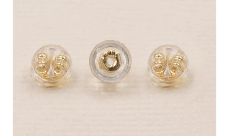 Tuerca Media Bola 5mm Silicona y Metal