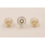 Tuerca Media Bola 5mm Silicona y Metal / Base Pendientes 