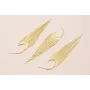 Perno Fleco 13*70mm Dorado Mate / Base Pendientes 