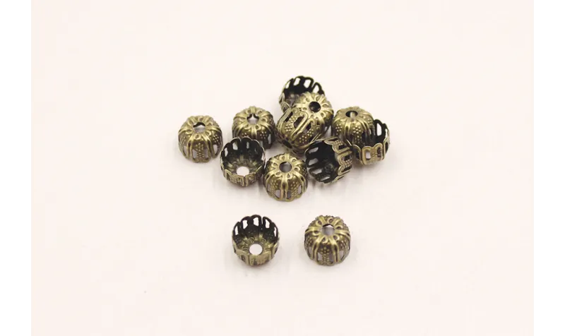 Casquilla pequeña filigrana 9mm / Separadores de Latón / Zamak