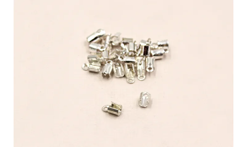TERMINAL 2,2MM PLATEADO / Terminales de Latón / Zamak