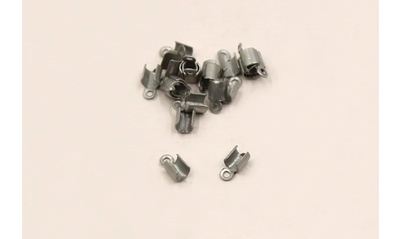 TERMINAL 2,2MM Plata Vieja / Terminales de Latón / Zamak