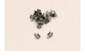TERMINAL 2,2MM Plata Vieja / Terminales de Latón / Zamak