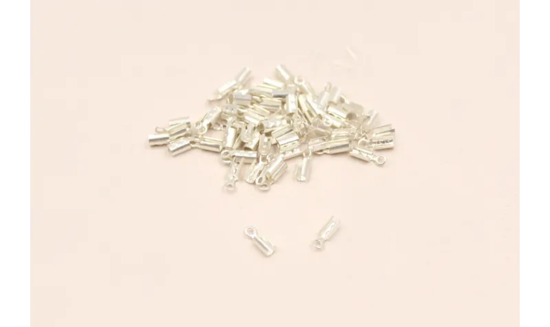 TERMINAL 2,2MM Plata Mate / Terminales de Latón / Zamak