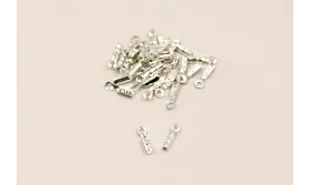 TERMINAL 1,2MM PLATEADO / Terminales de Latón / Zamak