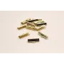 Terminal 20mm Oro / Terminales de Latón / Zamak