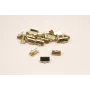 Terminal 10mm Oro / Terminales de Latón / Zamak