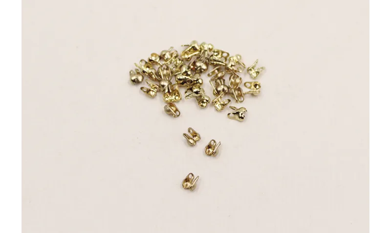 Terminal para cadena Bolas 1,2mm ORO