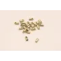 Terminal 1,2mm oro mate / Terminales de Latón / Zamak