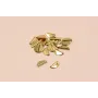 Mini terminal 12*5mm Oro / Terminales de Latón / Zamak