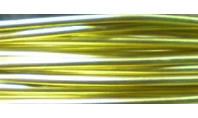HILO DE ALUMINO DORADO 2MM GROSOR / Hilos y Cordones, Aluminio