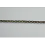 CADENA 2MM ORO VIEJO / Cadenas de Latón / Zamak