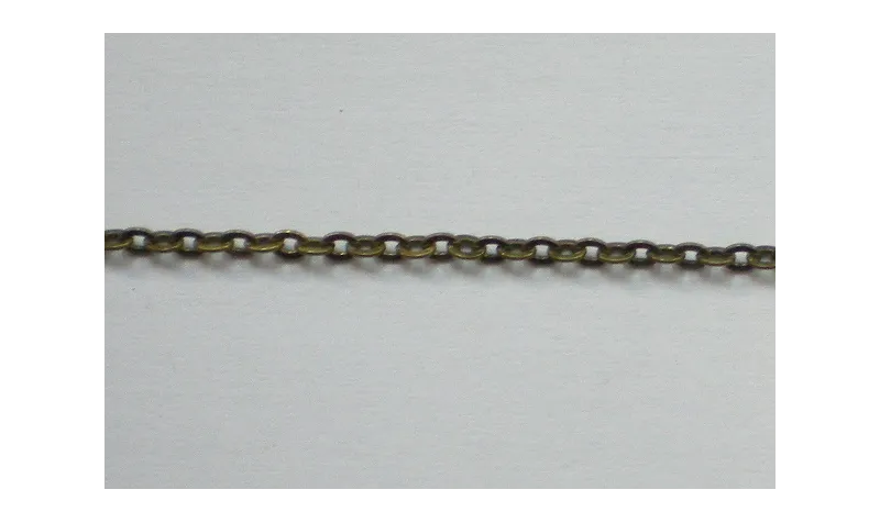 CADENA 2MM ORO VIEJO / Cadenas de Latón / Zamak