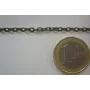 CADENA 3MM PLATA / Cadenas de Latón / Zamak
