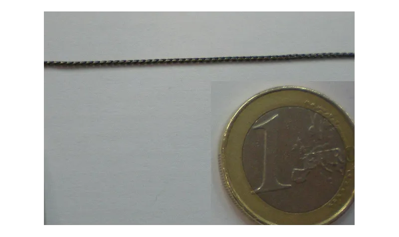 cadena 0,67MM ORO VIEJO / Cadenas de Latón / Zamak