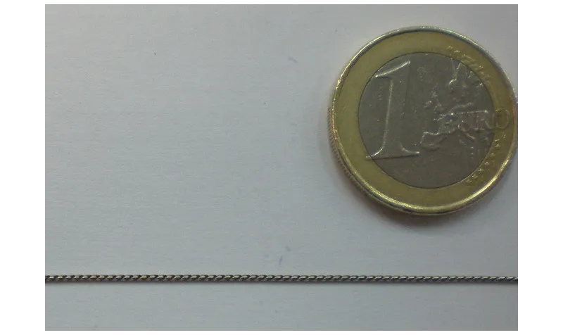 cadena 0,67MM PLATA VIEJA / Cadenas de Latón / Zamak