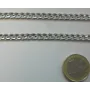 Cadena eslabón plano P.Vieja ancho de 4mm / Cadenas de Latón / Zamak