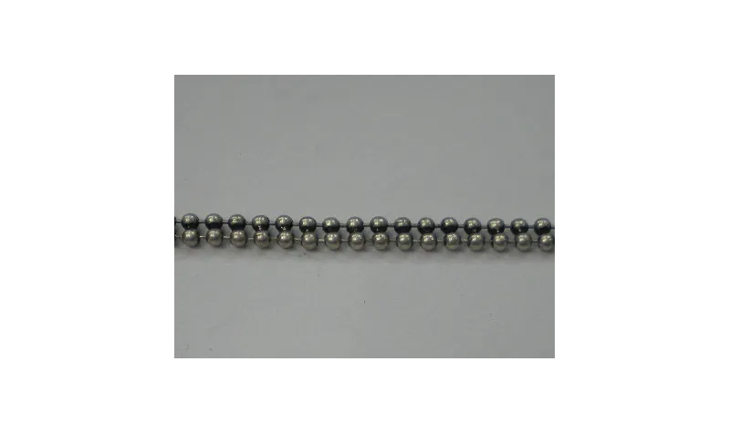 Cadena Doble bolas 1,5mm P.Vieja / Cadenas de Latón / Zamak