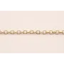 Cadena eslabón pequeño Oro Mate / Cadenas de Latón / Zamak