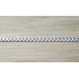 Cadena Eslabones 1*2mm Dorado y Blanco / Cadenas de Latón / Zamak